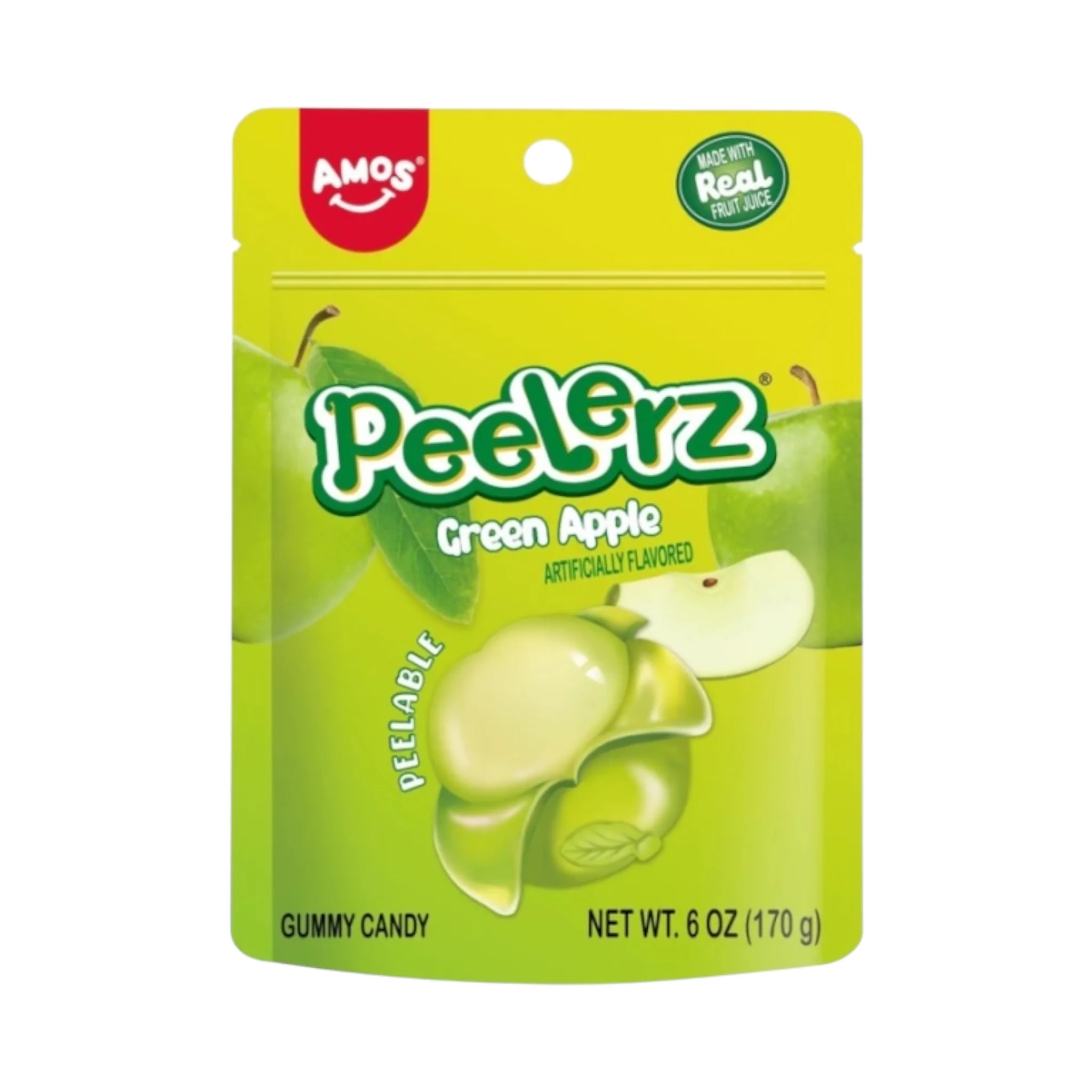 Amos Peelerz Gummy Orange - 6oz (170g)