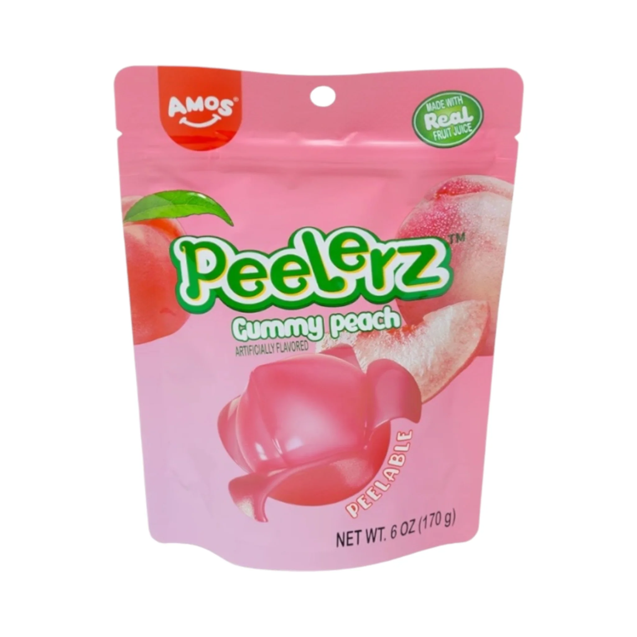 Amos Peelerz Peach - 6oz (170g)