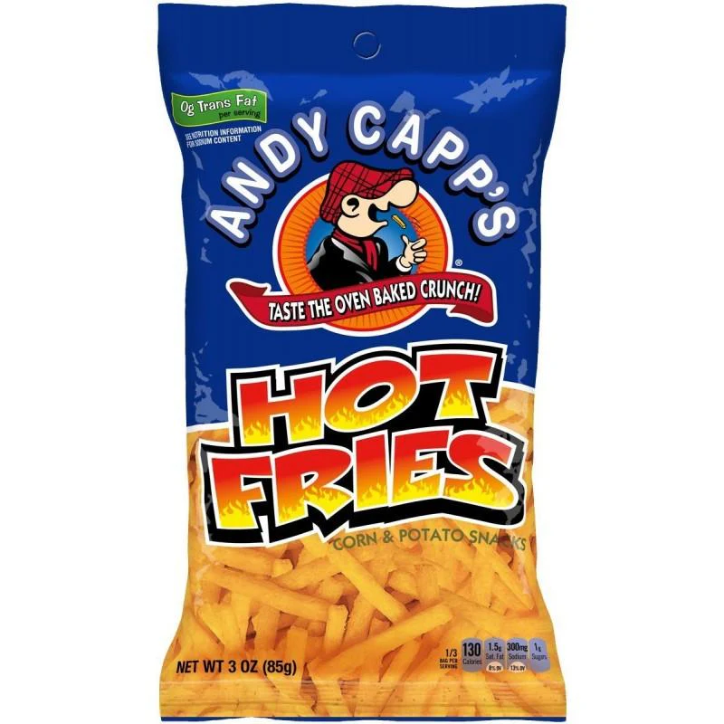 Andy Capp Hot Fries - 3oz (85g)