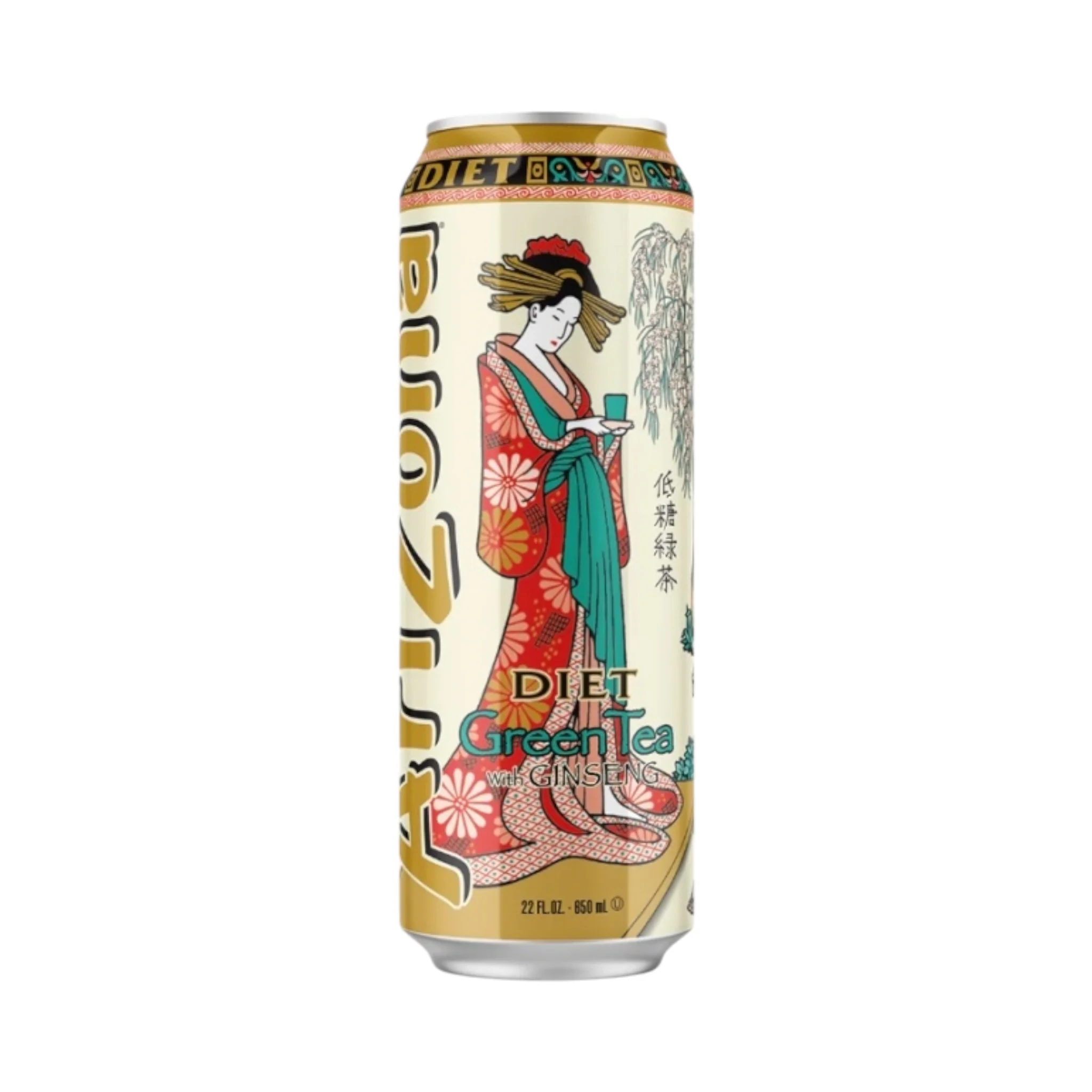 Arizona Diet Green Tea with Ginseng - 22fl.oz (650ml)