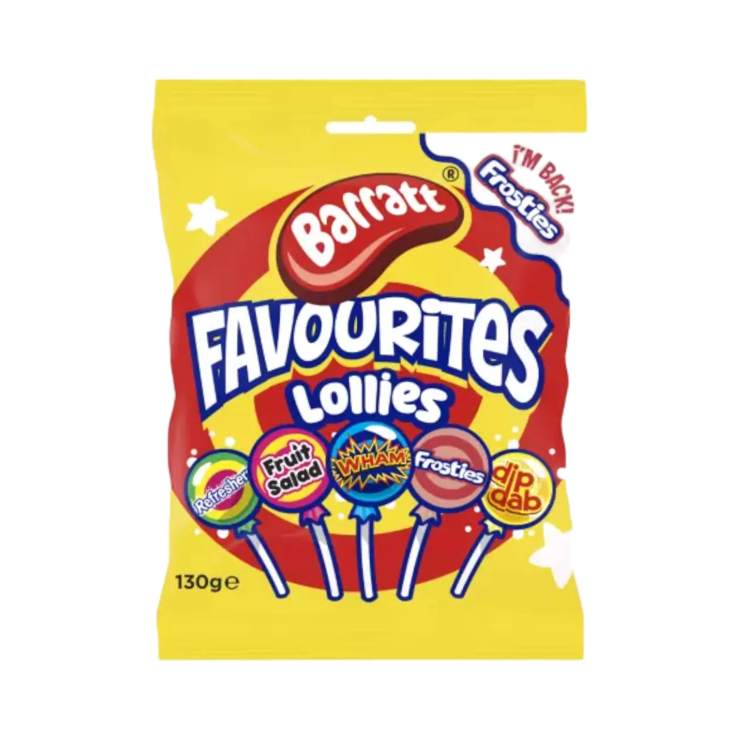 Barratt Favourites Lollies Bag - 130g