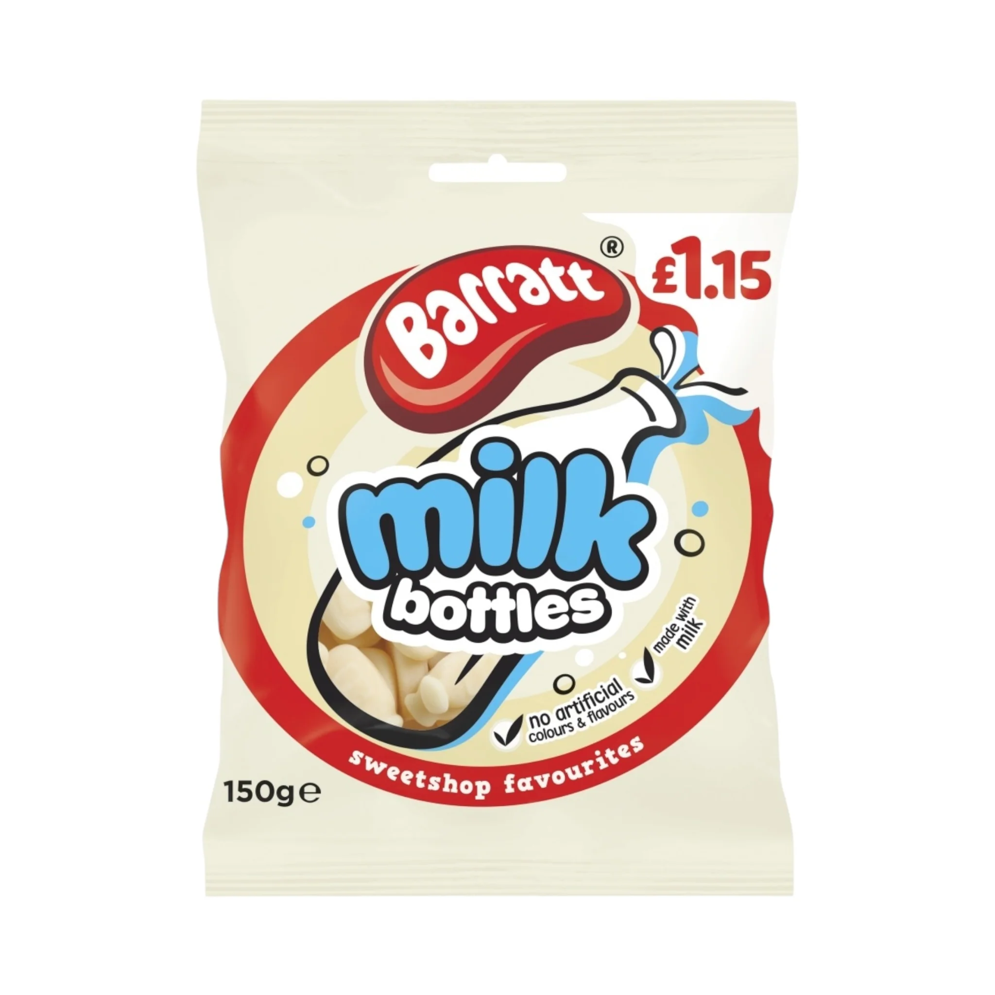 Barratt Milk Bottles - 150g (PMP £1.15)