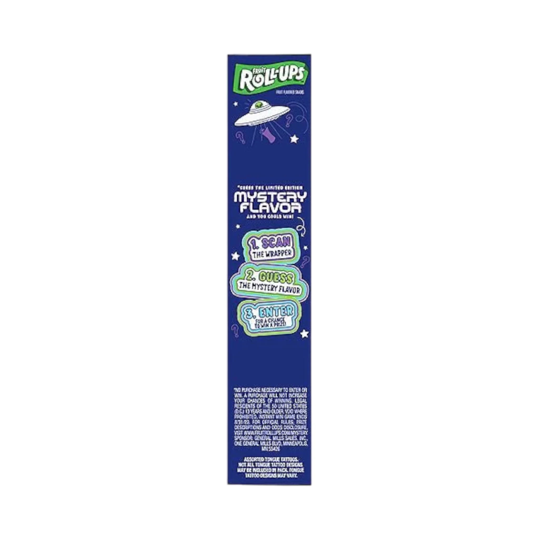 Betty Crocker Fruit Roll-ups Mystery Flavour - 0.5oz (14g) - Single