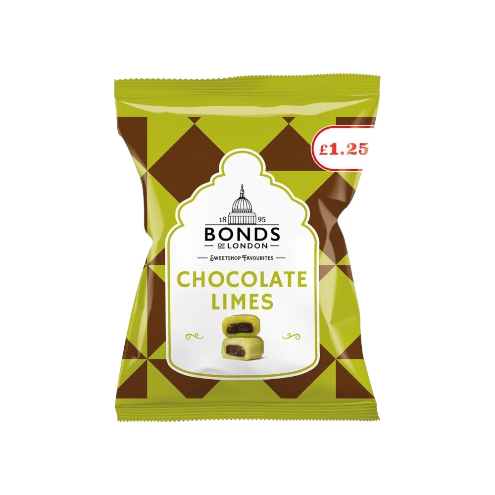 Bonds Chocolate Limes Bags - 120g (PMP £1.25)