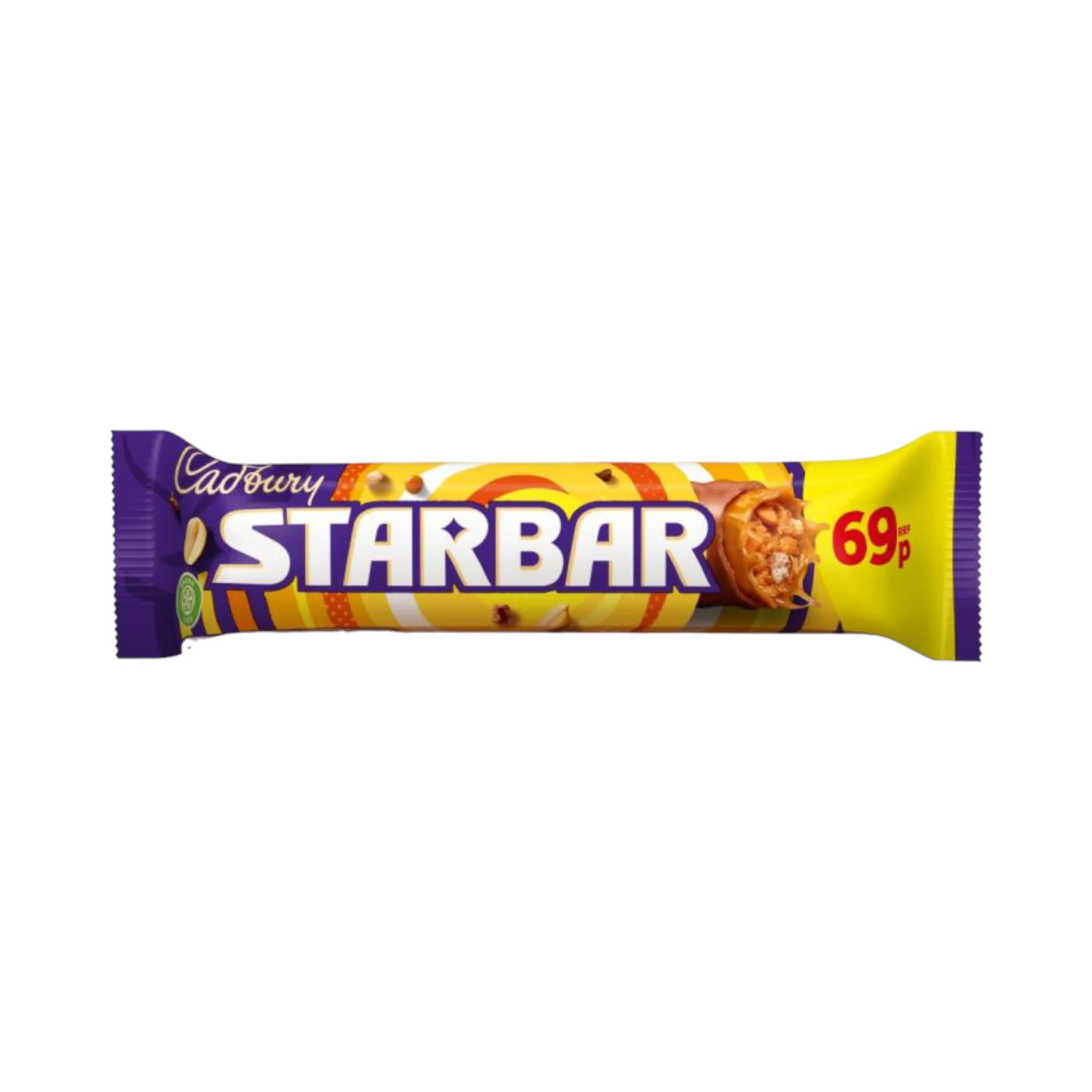 Cadbury Starbar Chocolate Bar - 49g (PMP 69p)