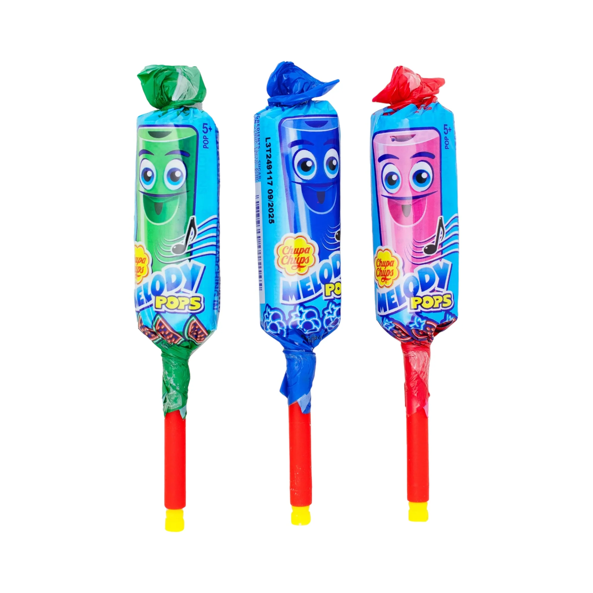 Chupa Chups Melody Pops Assorted Flavours - 0.53oz (15g)