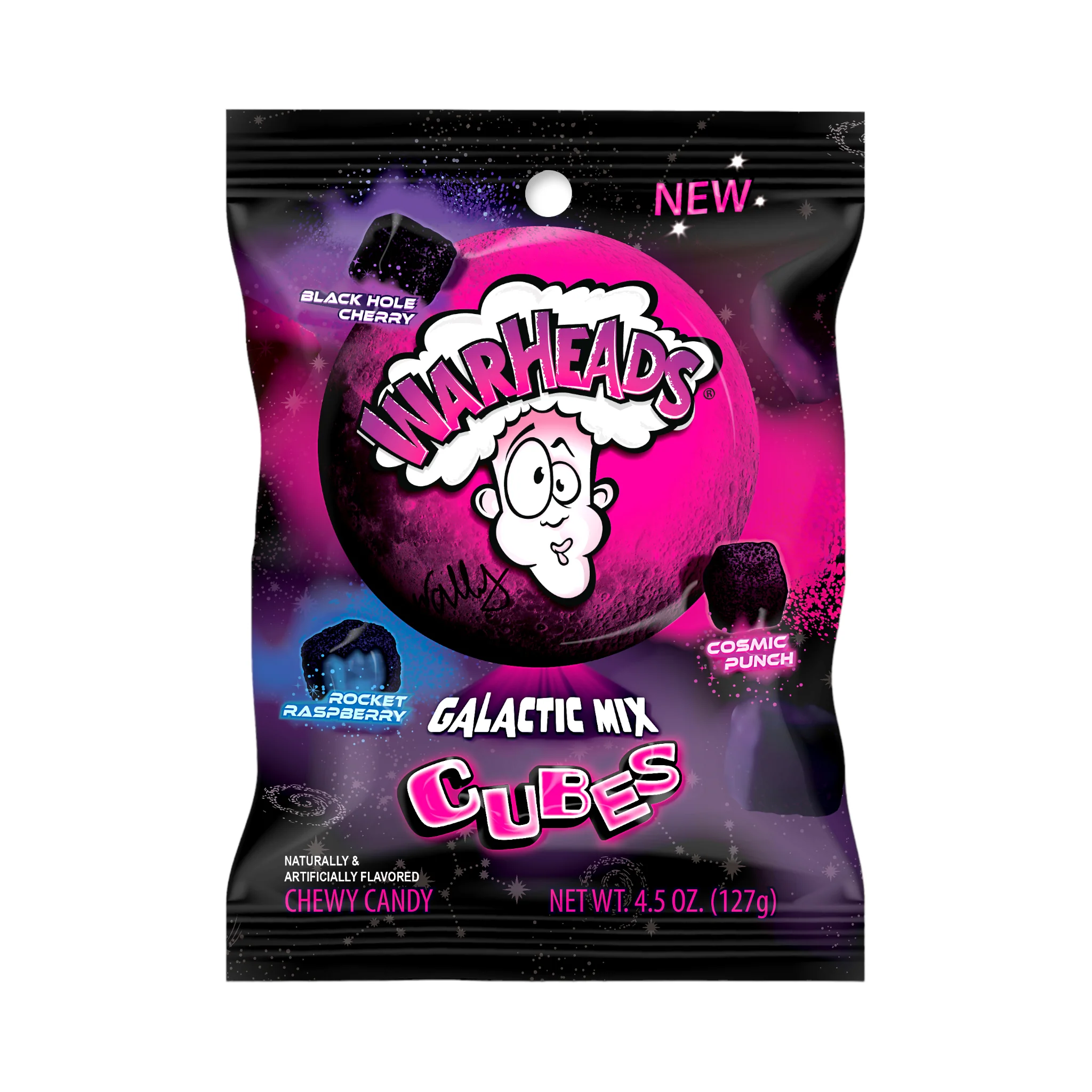 Warheads Galactic Cubes - 4.5oz (127g)