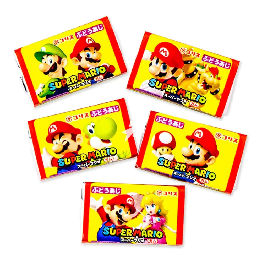 CORIS Super Mario Grape Gum - 6g [Japan]