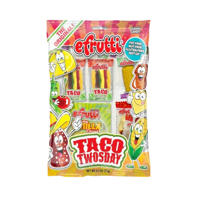 eFrutti Gummi Taco Twosday Bag - 2.7oz (77g)
