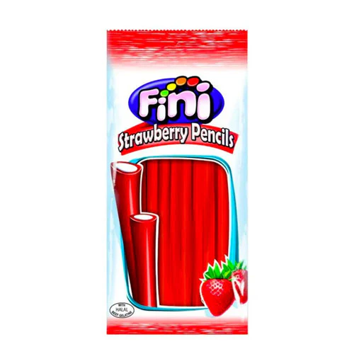 Fini Tornadoes Strawberry Pencils - 140g (PMP £1.25)
