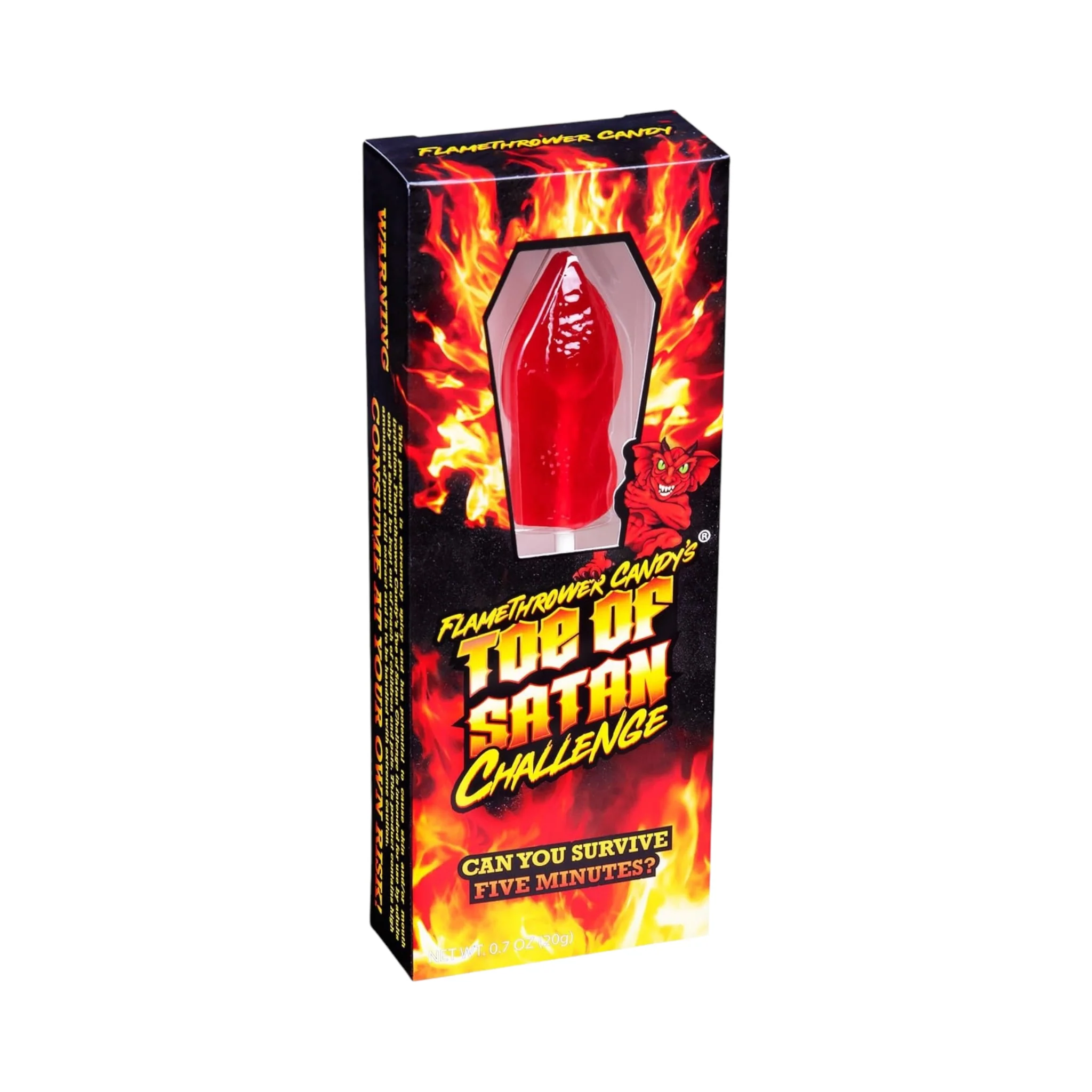 Flamethrower Candy's Toe Of Satan Challenge - 0.7oz (20g) ** BBD 30/01/26 **