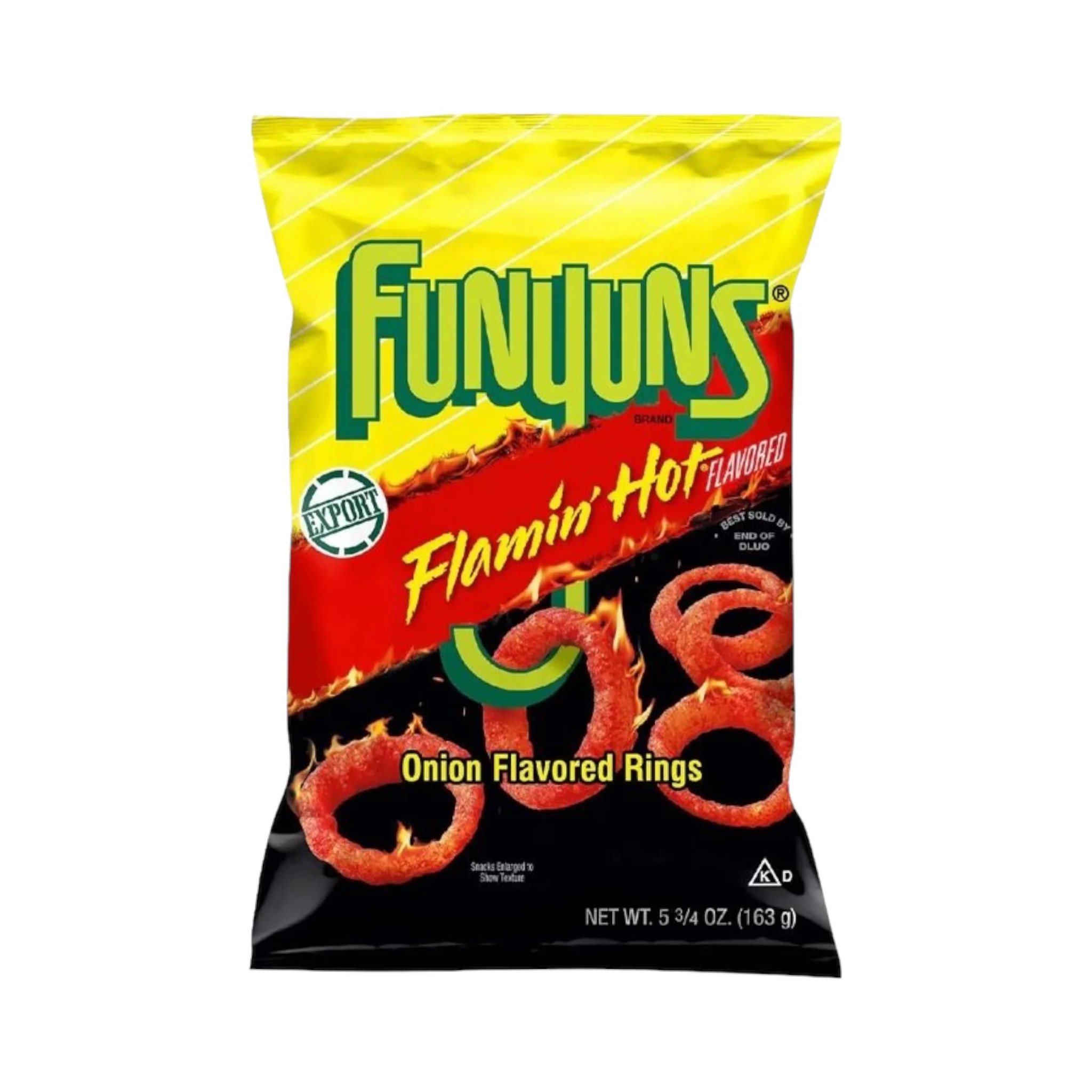 Funyuns Flamin' Hot Onion Rings Big Bag - 5.75oz (163g)