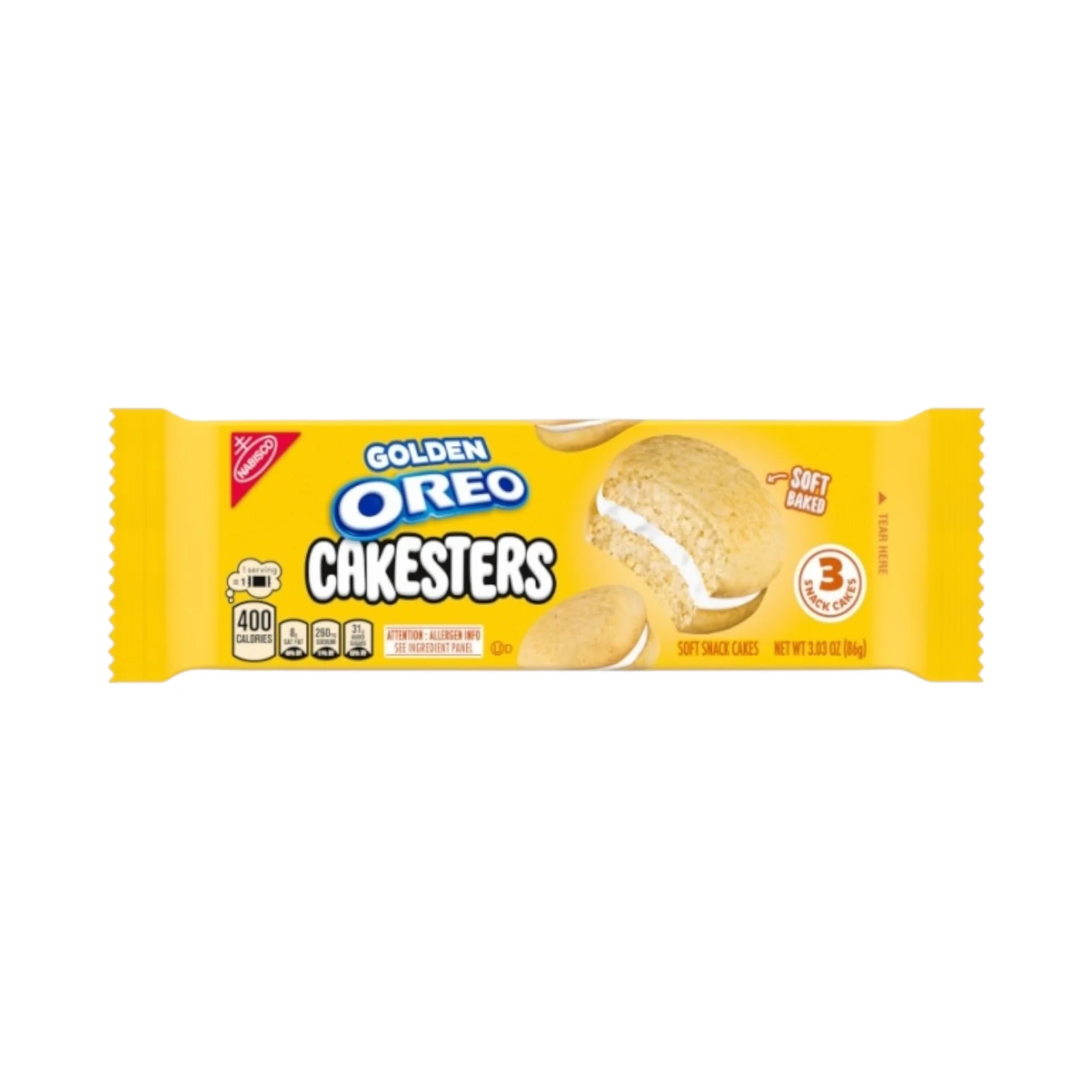 Golden Oreo Cakesters - 3.03oz (86g)