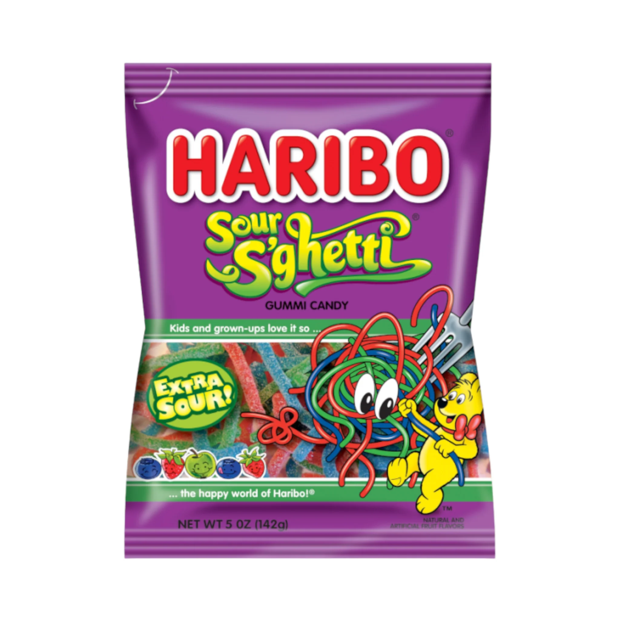 Haribo Sour S'ghetti - 5oz (142g)