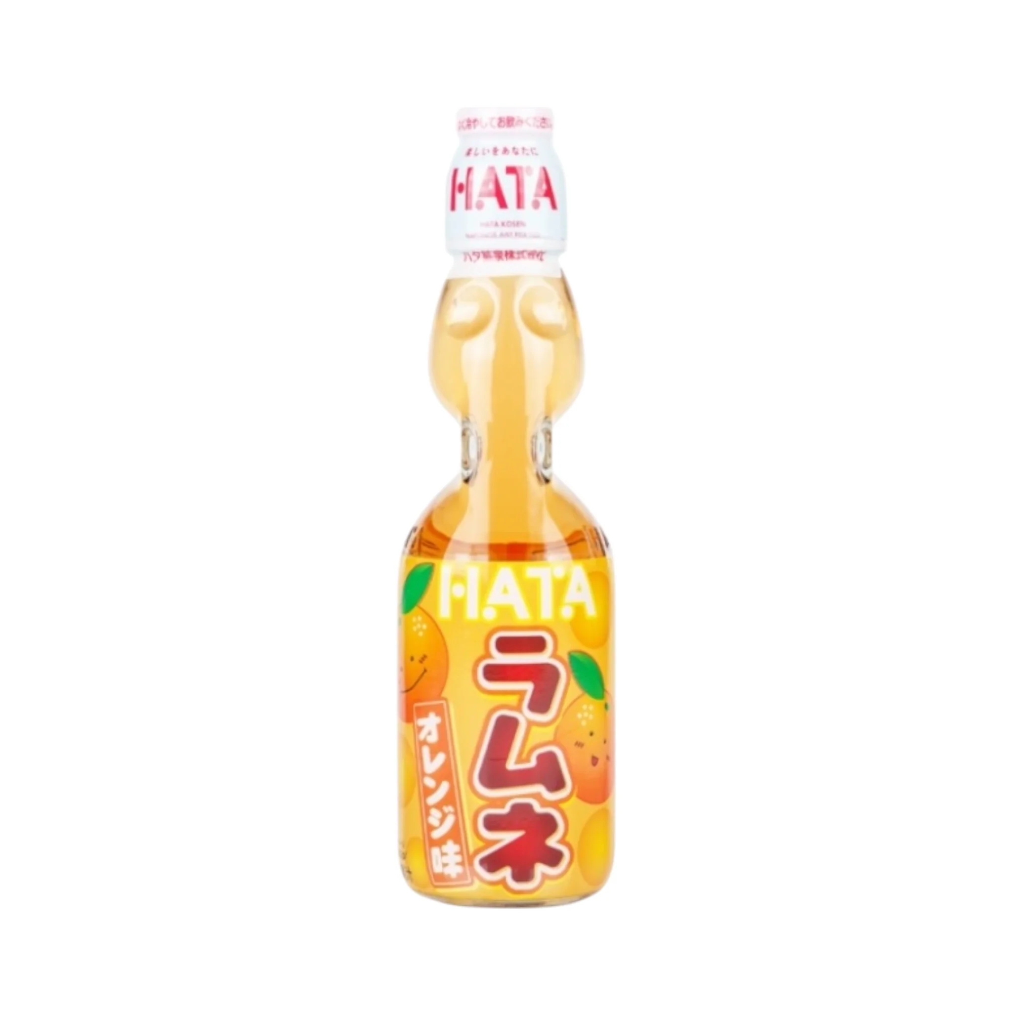 HATA Ramune - Orange (Glass) 200ml [Japan]