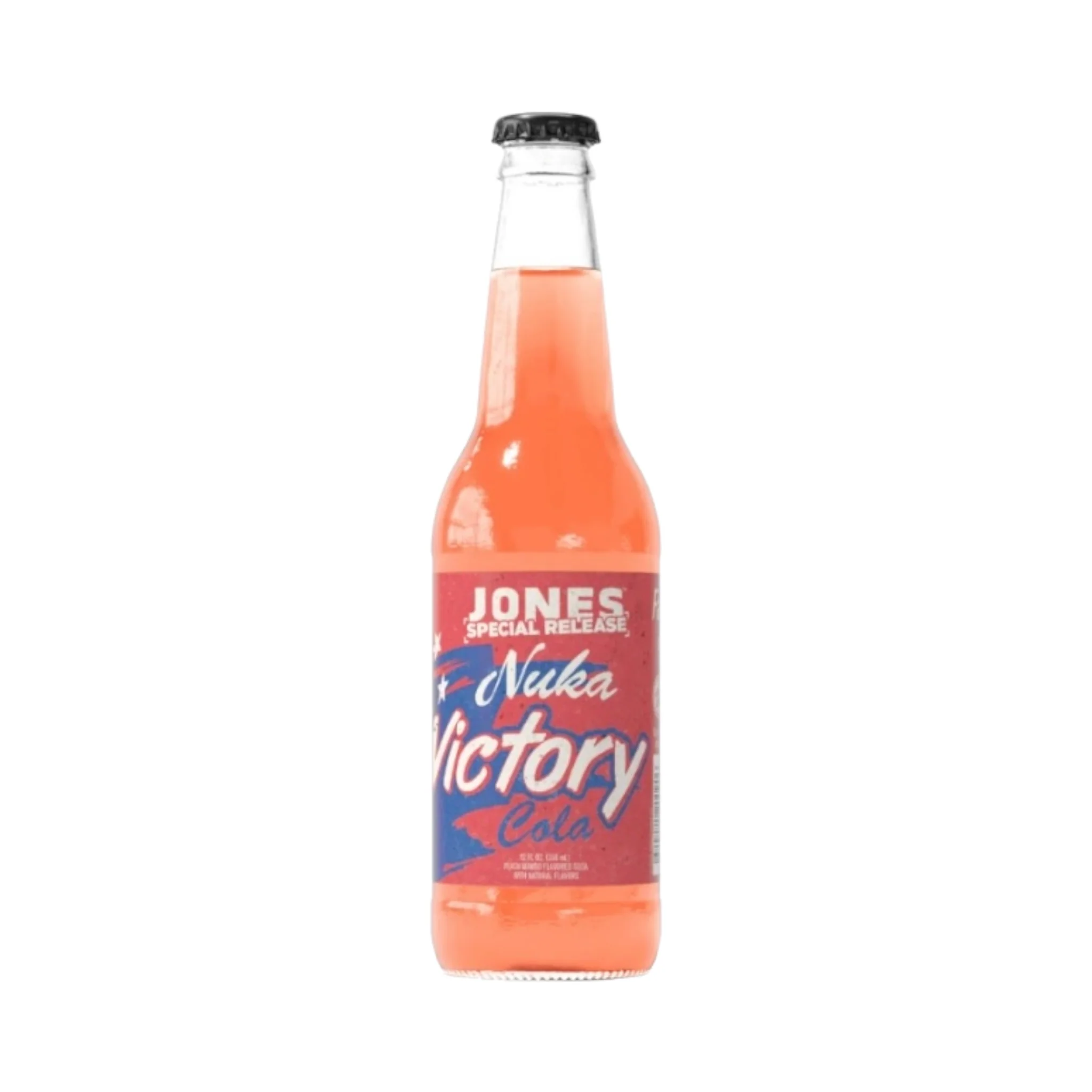 Jones Soda - Special Release Nuka Cola Victory (Peach Mango) - 12fl.Oz (355ml)