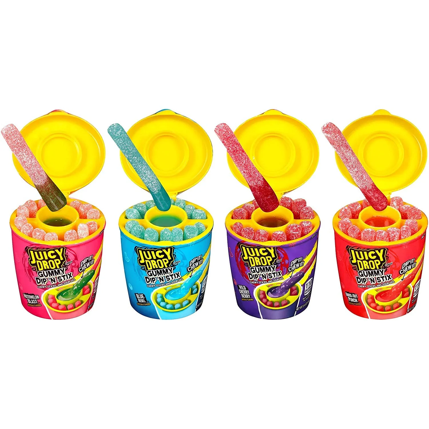Juicy Drop Gummy Dip 'n' Stix - 3.4oz  SINGLE