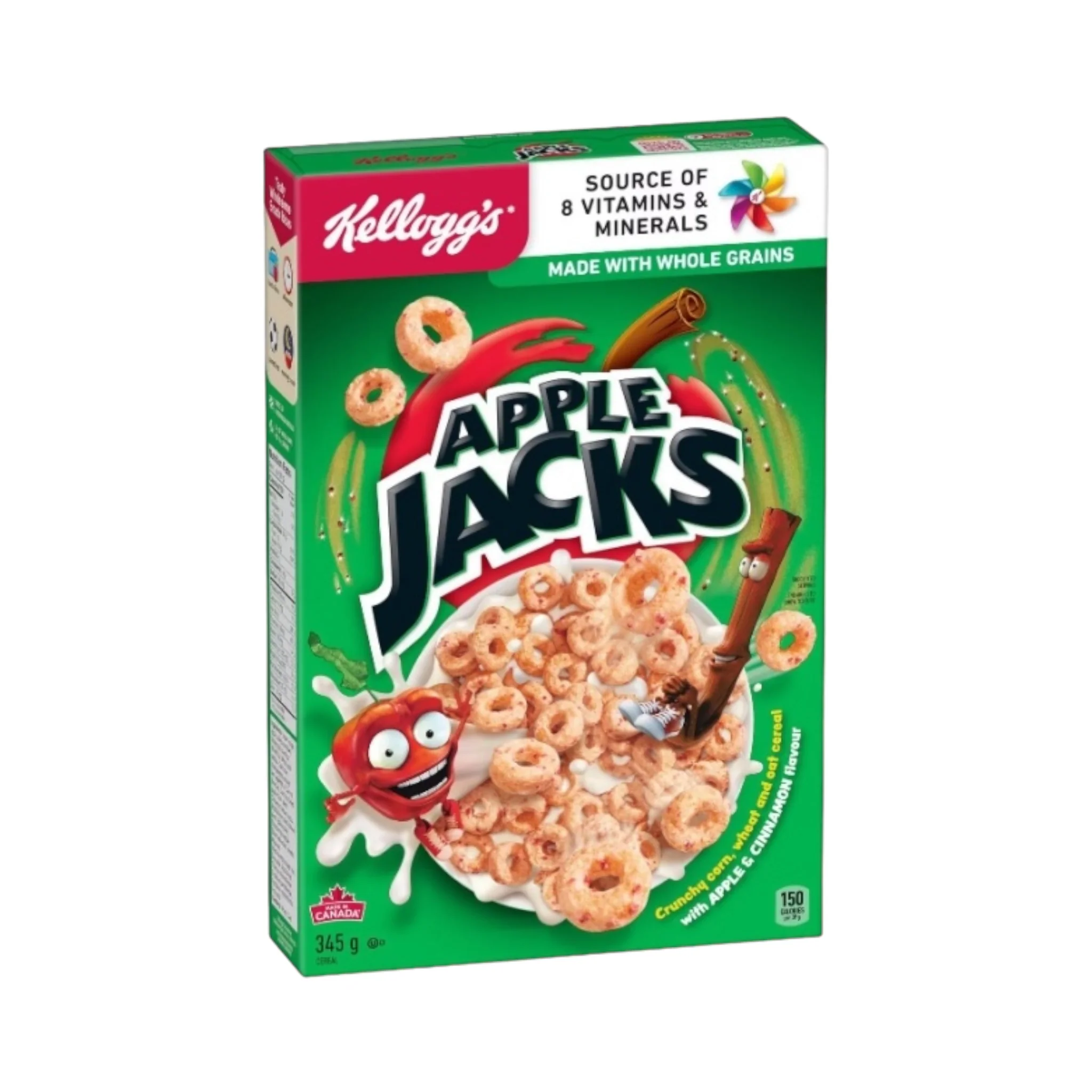 Kellogg's Apple Jacks Cereal - 345g [Canadian]