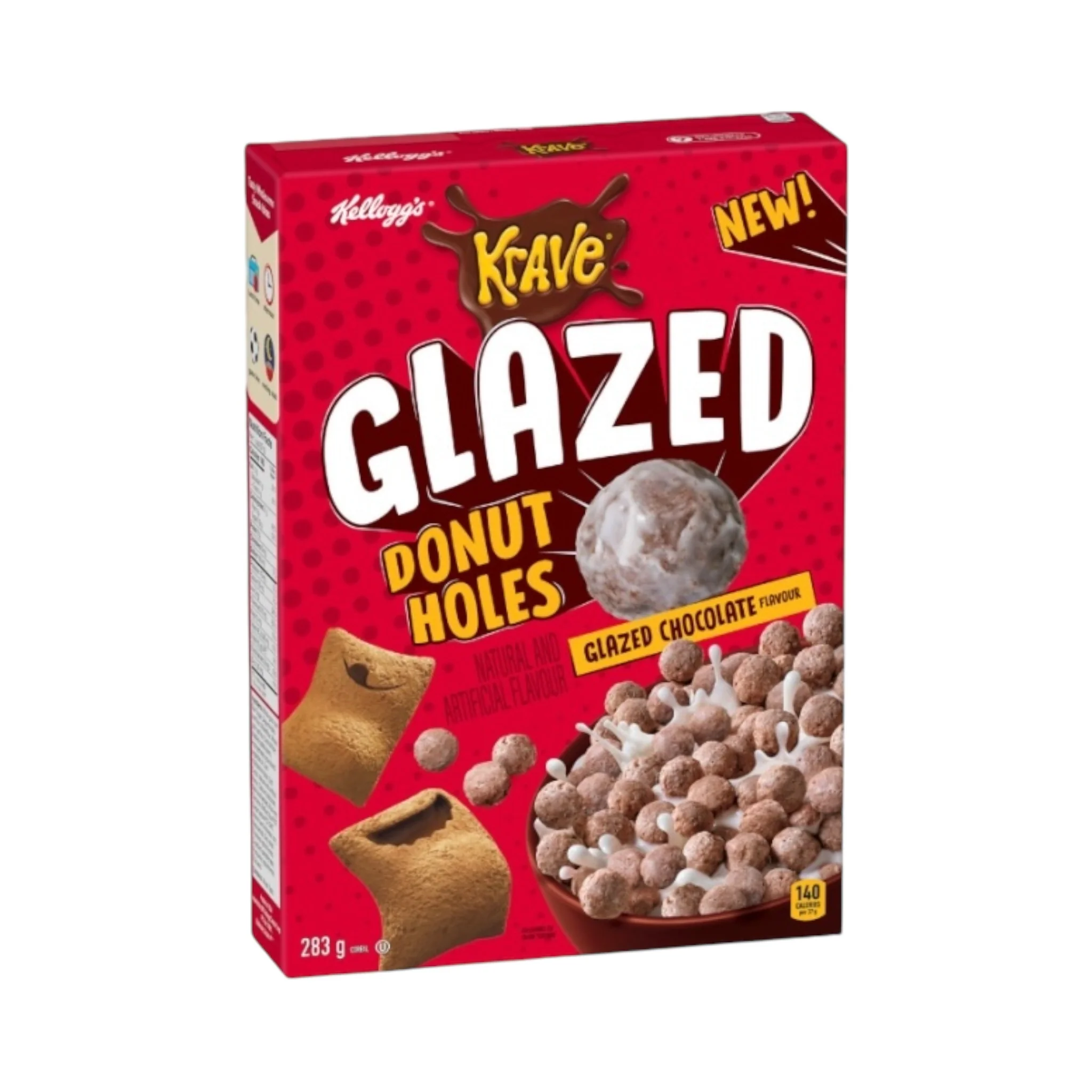 Krave Glazed Donut Holes - 283g [Canadian]