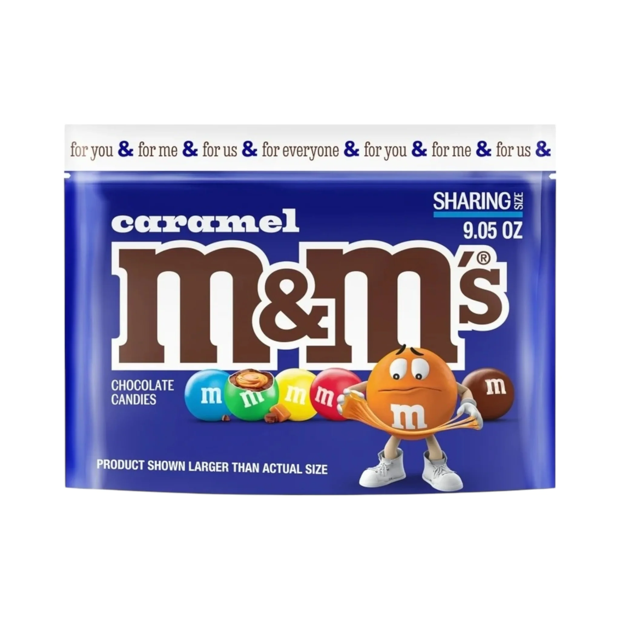 M&M’s Caramel Stand Up Pouch - 9.05oz (256.5g)