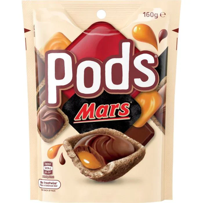 Mars Pods Chocolate Pouch - 160g [Australian]