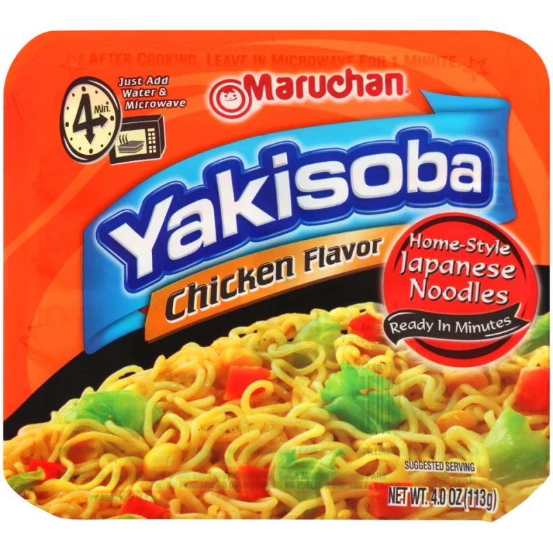 Maruchan - Chicken Flavor Yakisoba Noodles - 4oz (113g)