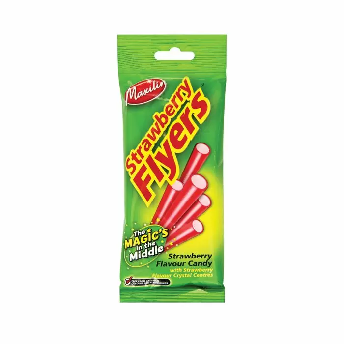 Maxilin Strawberry Flyers - 90g
