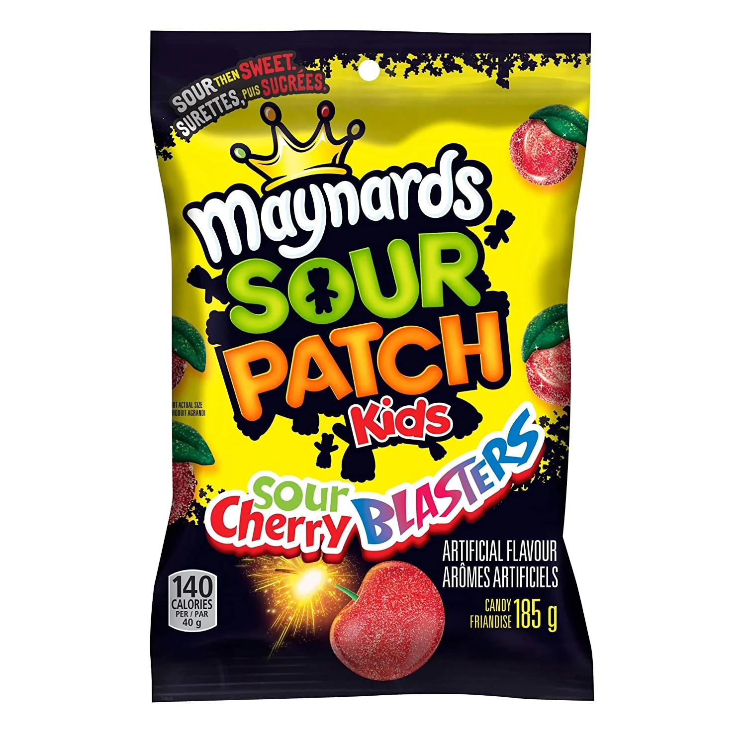 Maynard's Sour Patch Kids Cherry Blasters - 154g [Canadian]