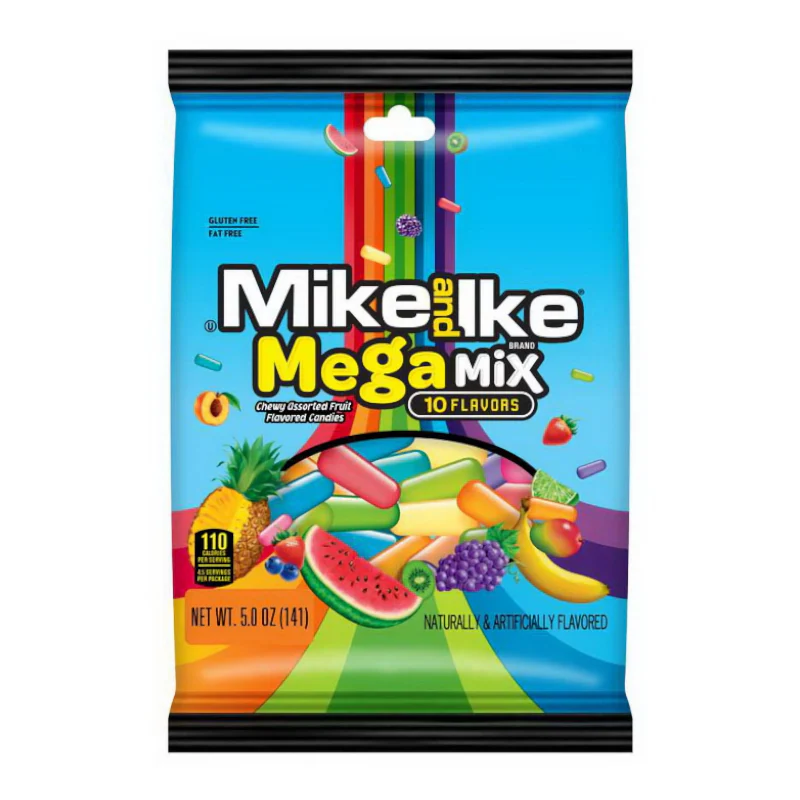 Mike And Ike Mega Mix - 5oz (141g)