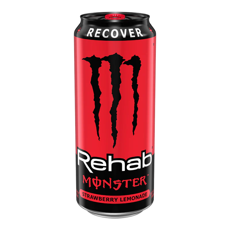 Monster Rehab Strawberry Lemonade - 458ml [Canadian]