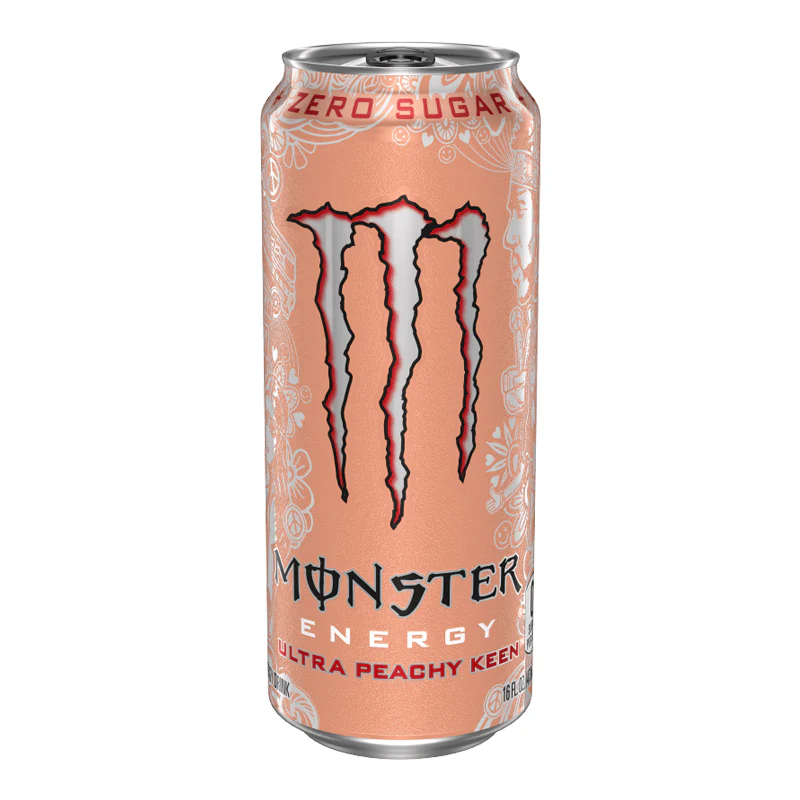 Monster Ultra Zero Peachy Keen - 500ml (PMP £1.65)