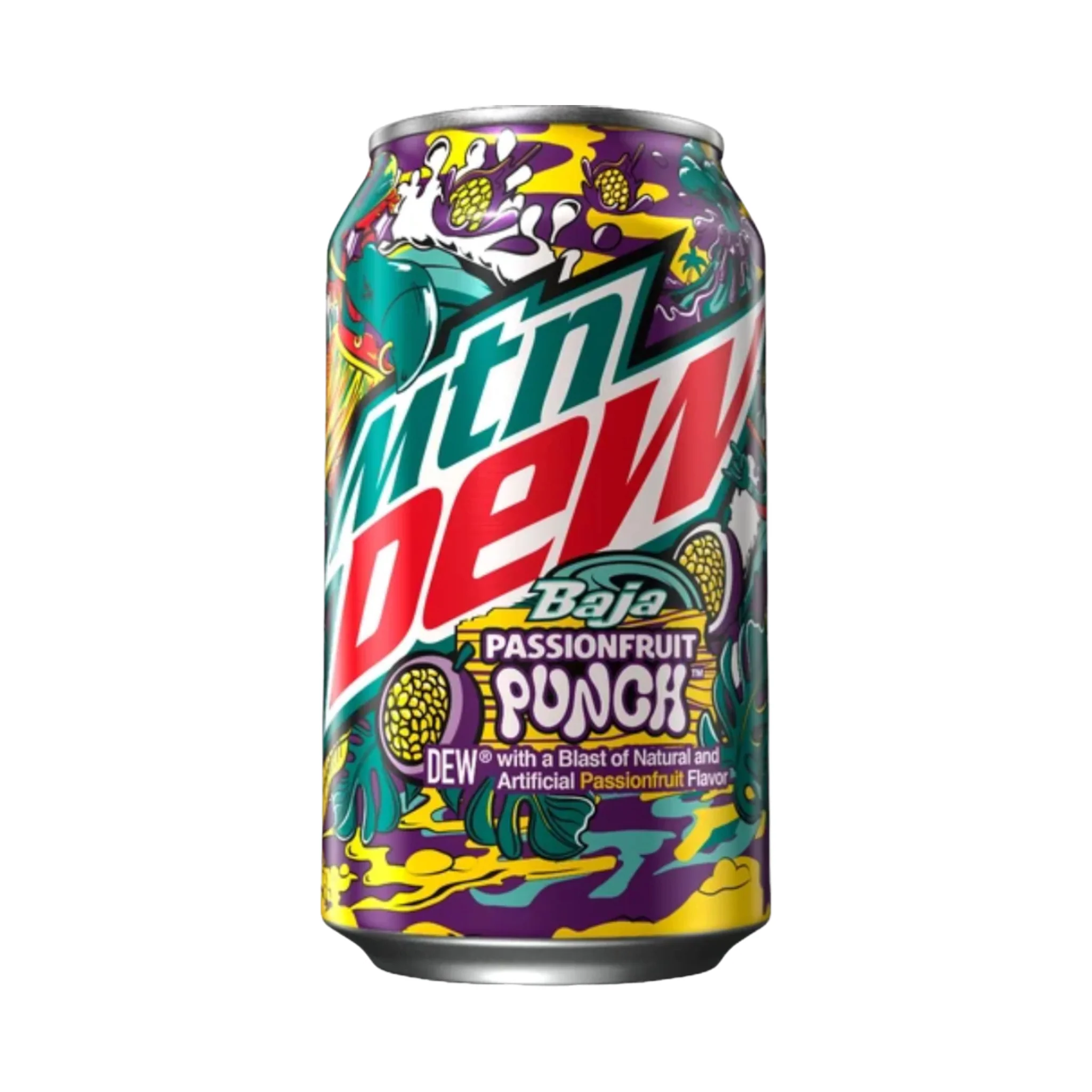 Mountain Dew Baja Passionfruit Punch - 12fl.oz (355ml)
