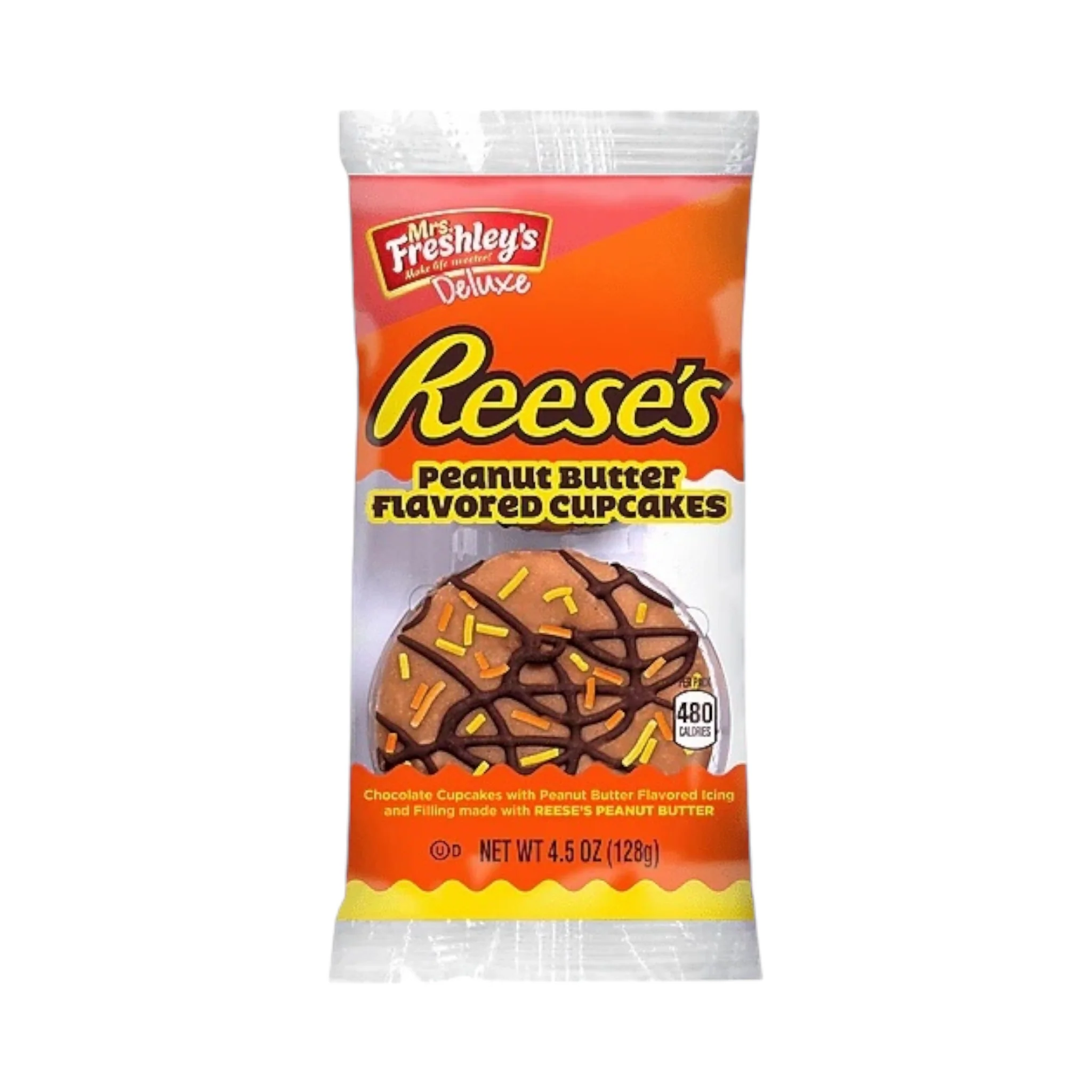 Mrs. Freshley's Reese's Chocolate Cupcakes - 4.5oz (128g)