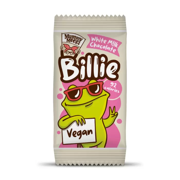 Mummy Meegz Billie White Oat Milk Chocolate Bar - 16g