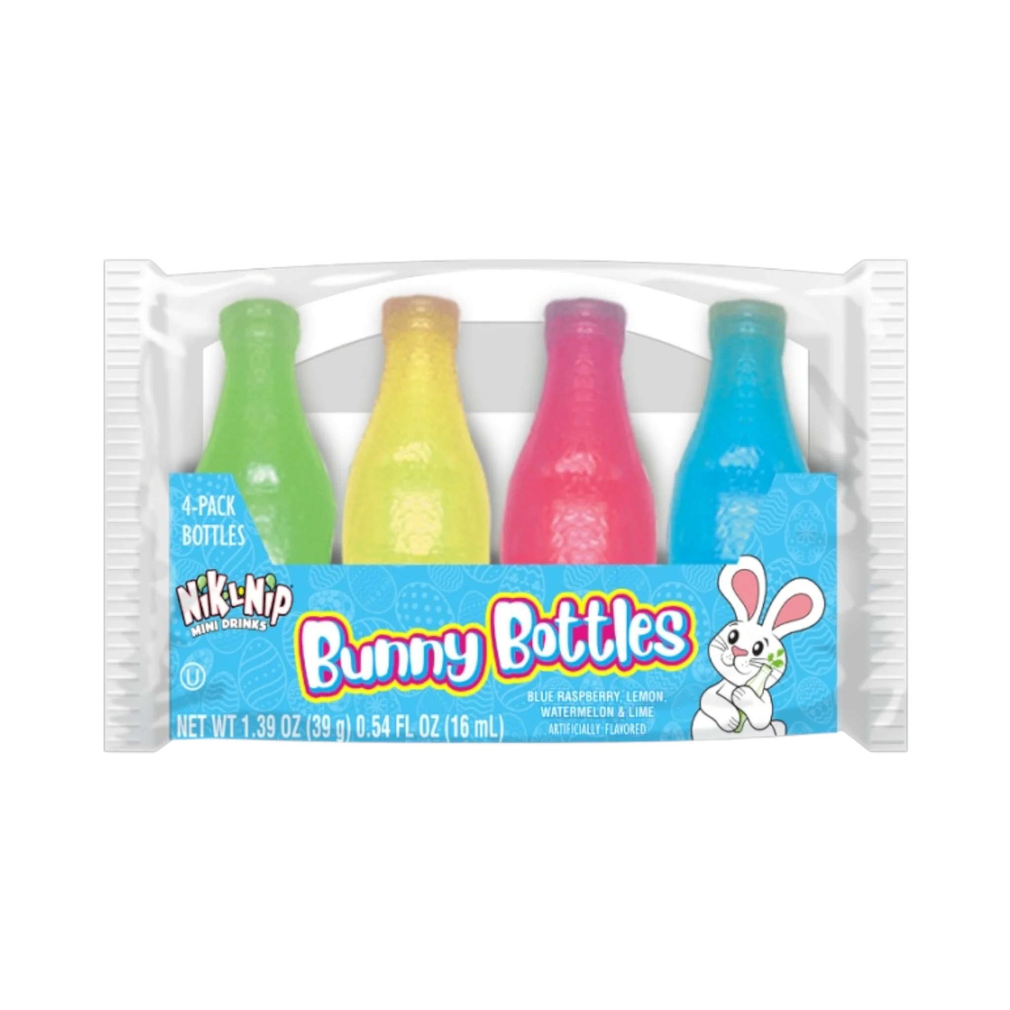 Nik-L-Nip Mini Drinks Bunny Bottles - 1.39oz (39g)