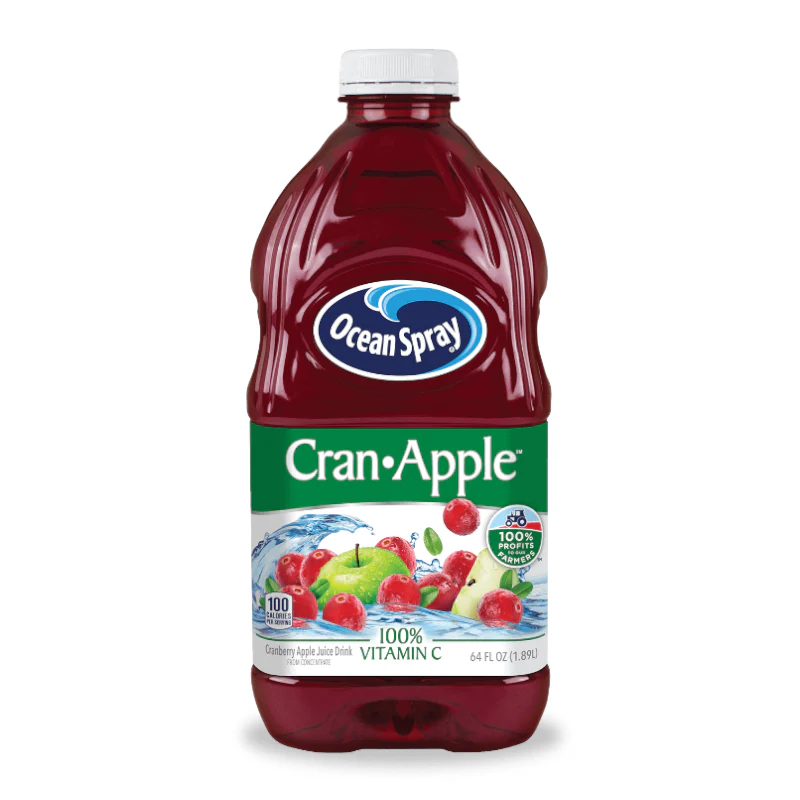 Ocean Spray Cran-Apple Juice - 64oz (1.89L)