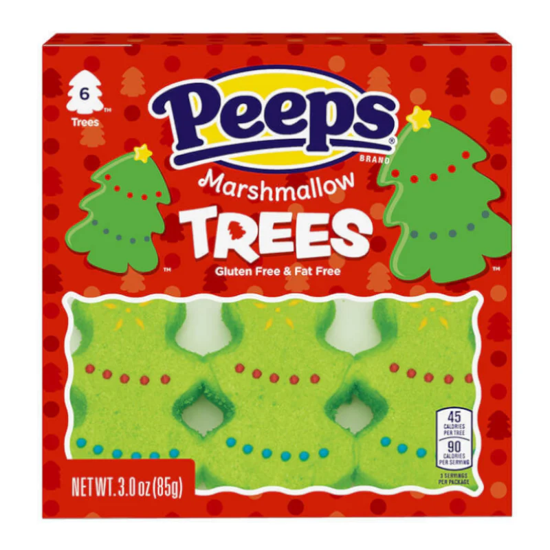 Peeps Marshmallow Trees 6PK - 3oz (85g)