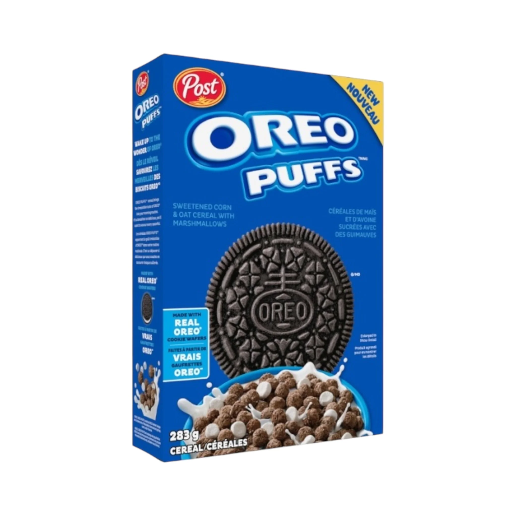 Post Oreo Puffs Cereal - 283g [Canadian]