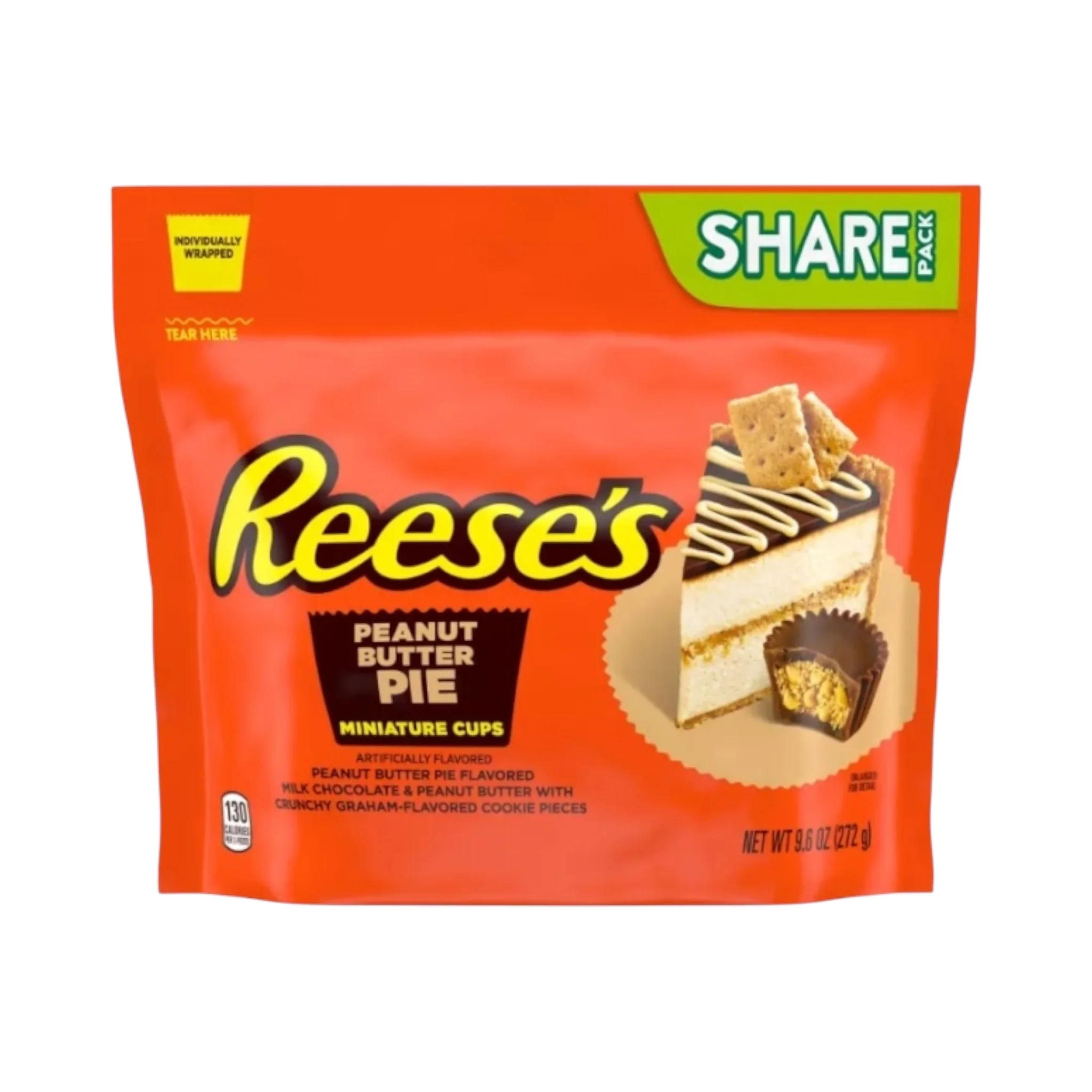 Reese's Peanut Butter Pie Miniature Cups - 9.6oz (272g)
