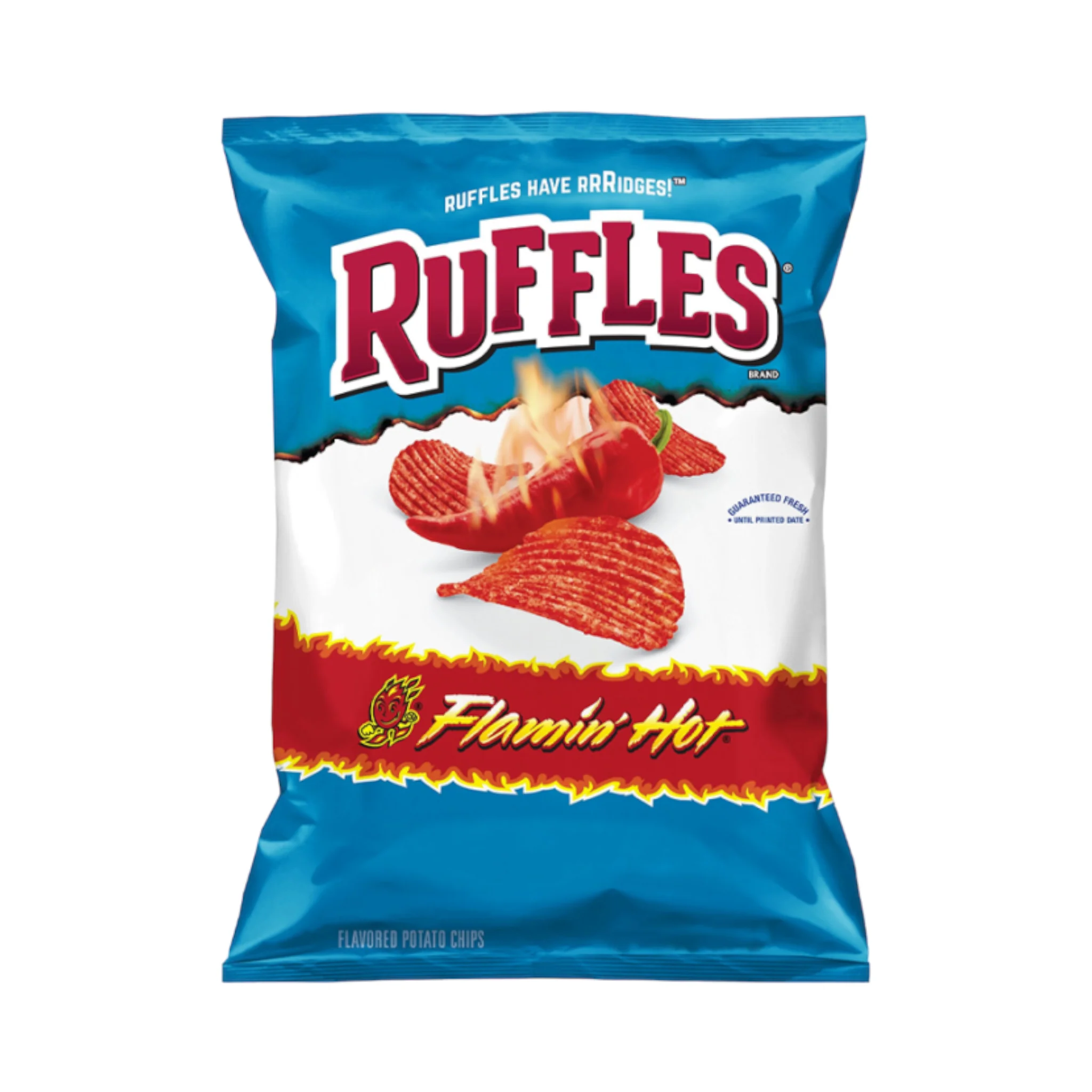 Ruffles Flamin' Hot Potato Chips - 6.5oz (184.2g)