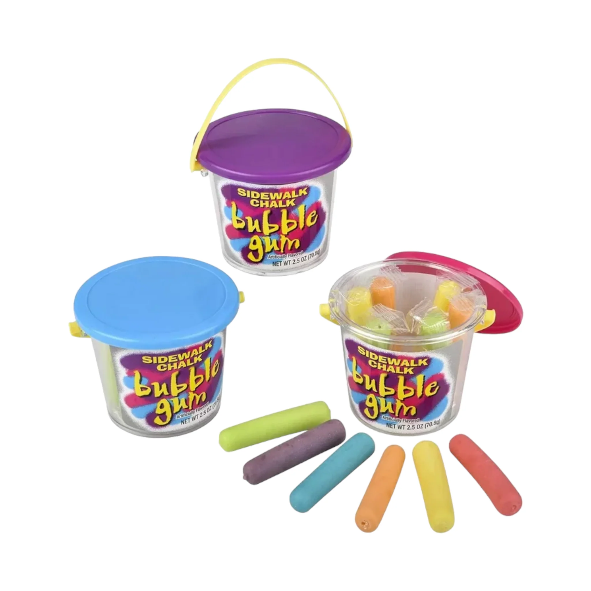 Sidewalk Chalk Bubble Gum - 2.5oz (70.8g)