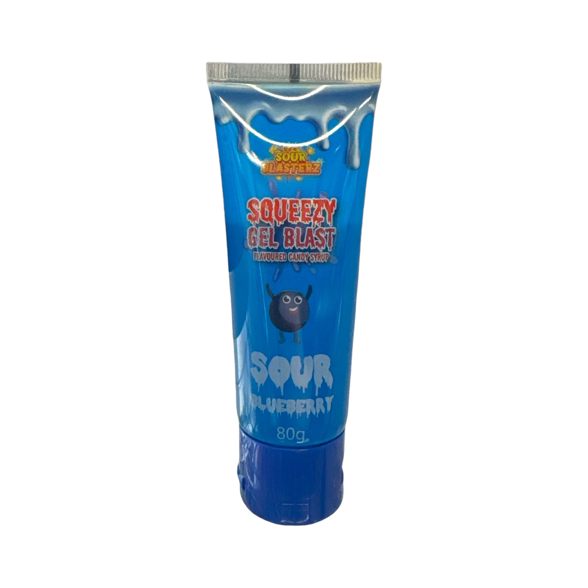 Sour Blasterz Squeezy Gel Blast Sour Blueberry Flavour - 80g