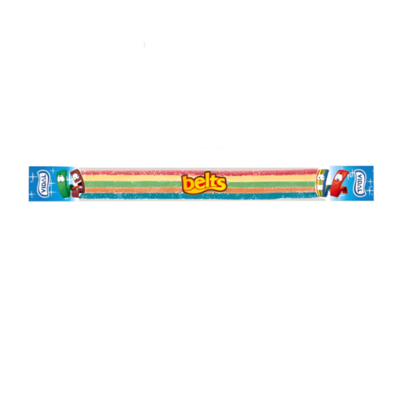 Vidal Sour Belts Rainbow - 9g