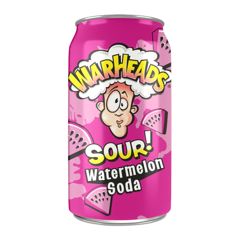 Warheads SOUR! Watermelon Soda - 330ml