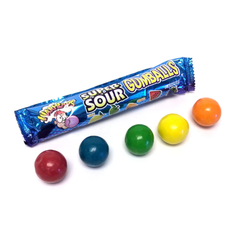 Warheads Super Sour Gumball Tube - 1oz (28g)