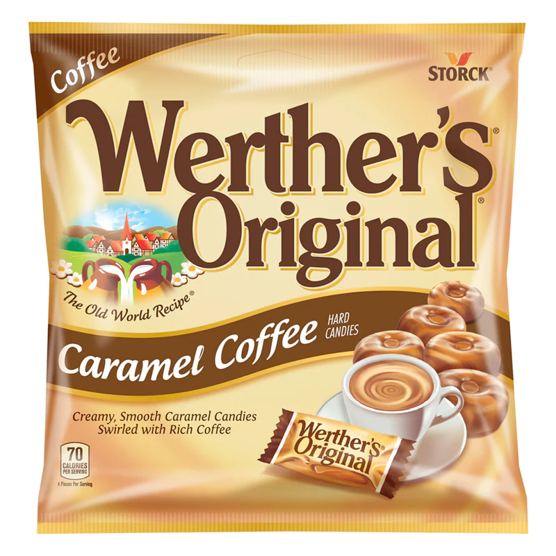 Werther's Original Caramel Coffee Hard Candies - 2.65oz (75g)