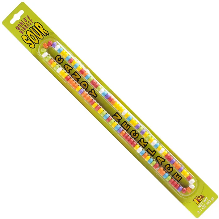 Worlds Largest Sour Candy Necklace - 2.1oz (60g)