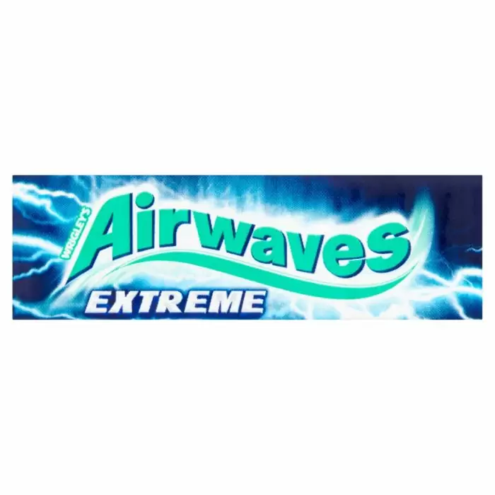 Wrigley's Airwaves Extreme Sugar Free Chewing Gum 10 Pieces - 14g