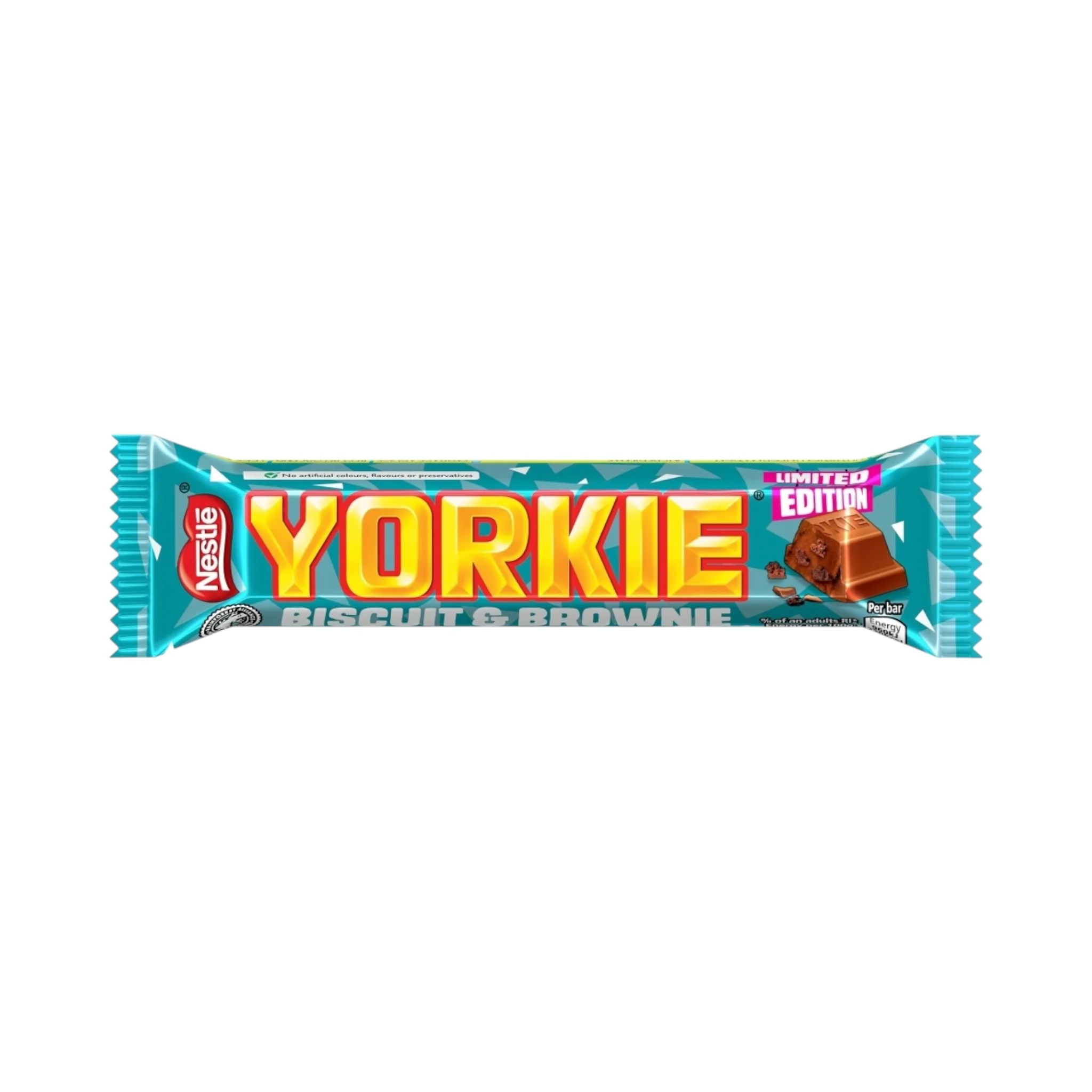 Yorkie Biscuit & Brownie Milk Chocolate Bar - 44g